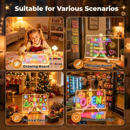 Orvumia GlowTrace™ Light-Up Drawing & Tracing Board