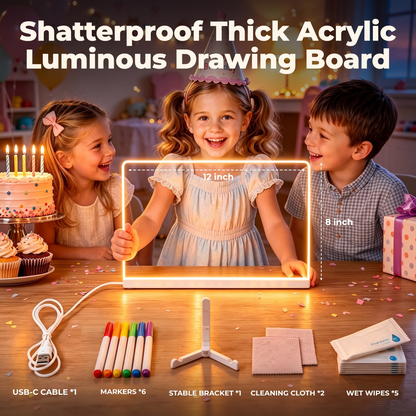 Orvumia GlowTrace™ Light-Up Drawing & Tracing Board