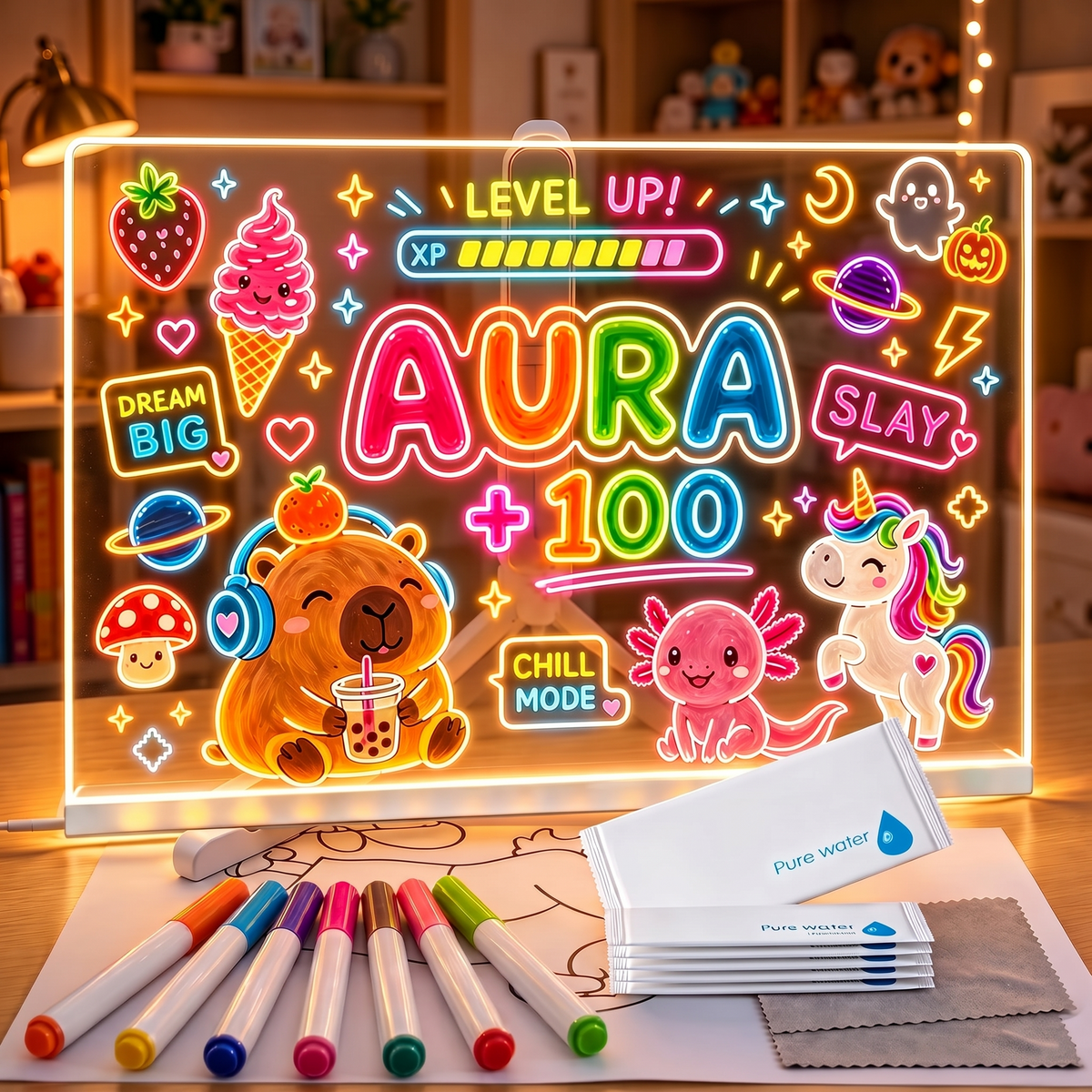 Orvumia GlowTrace™ Light-Up Drawing & Tracing Board